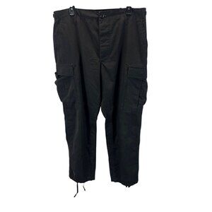 Propper Cargo Tactical Pants Black L Drawstring Hem Outdoor Gorpcore